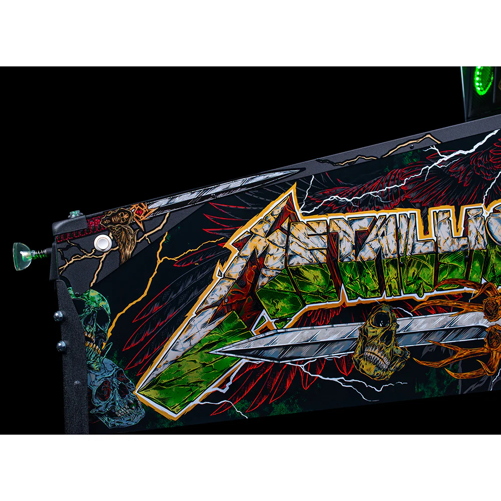 Metallica Remastered Pinball Side Armor Metallica Remastered Pinball Side Armor